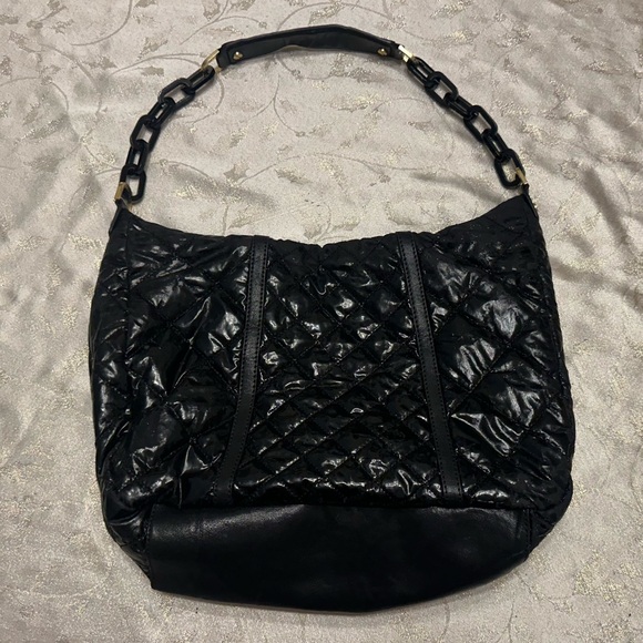 Tory Burch Quilted Puffy Bag - CALLOUT: Peeling - Picture 2 of 8
